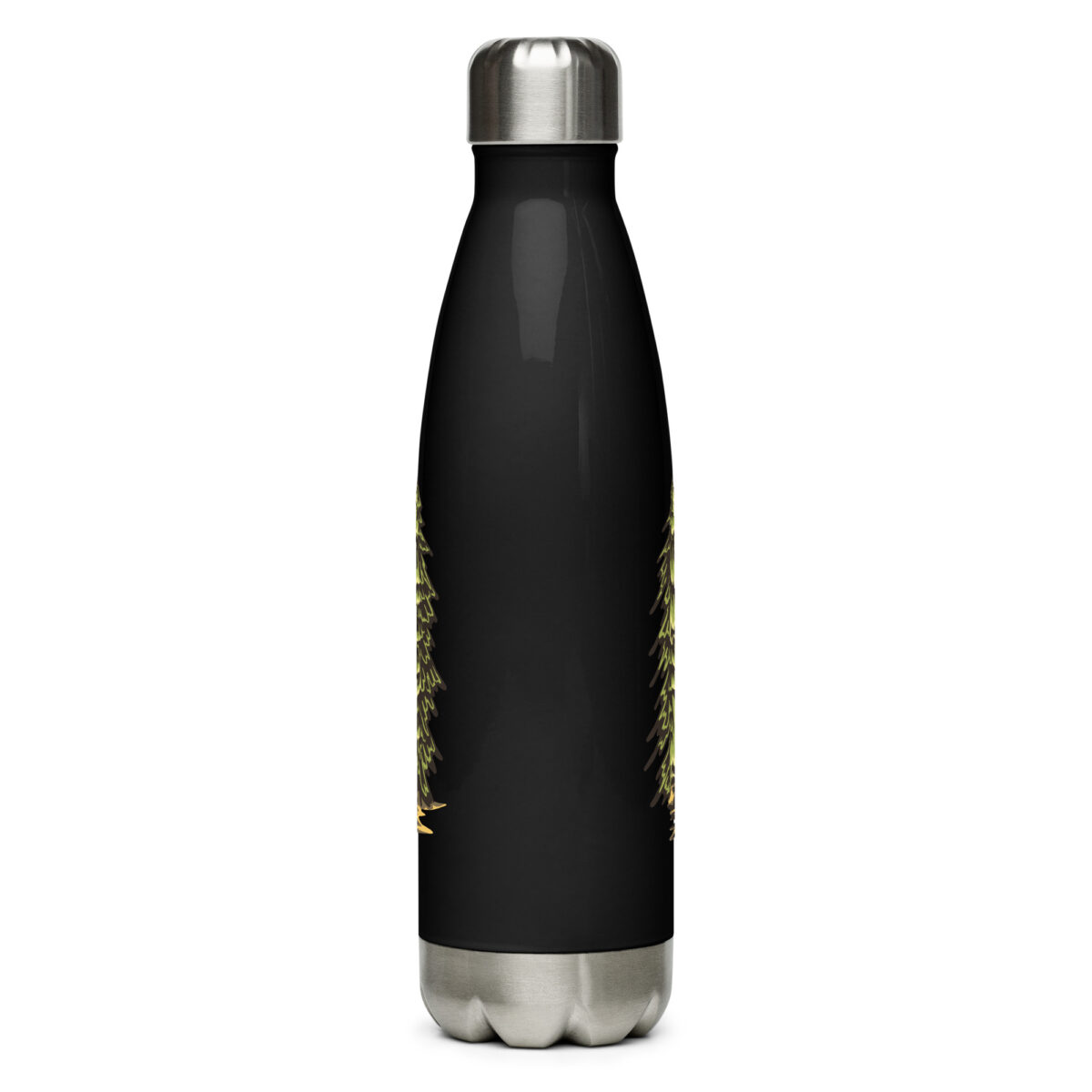 stainless steel water bottle black 17oz back 649997ea00449