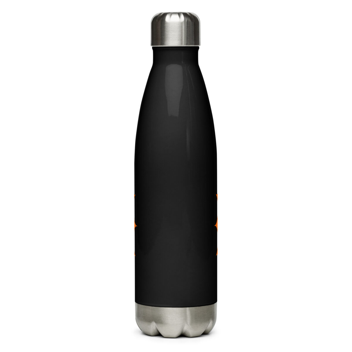 stainless steel water bottle black 17oz back 6499b71c4750b