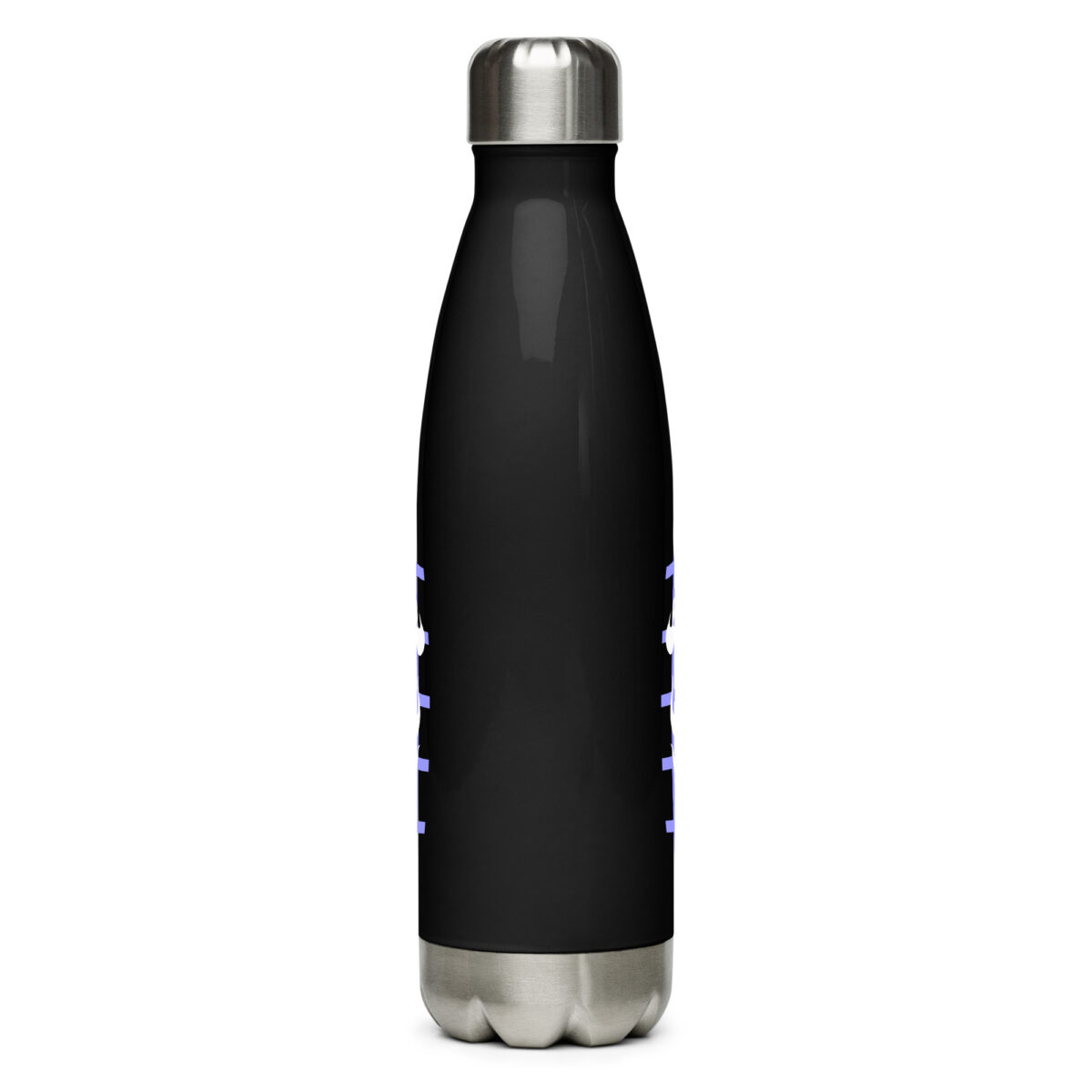 stainless steel water bottle black 17oz back 6499bfb5222f2