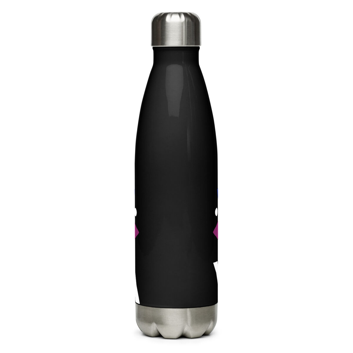 stainless steel water bottle black 17oz back 649ab7638d526