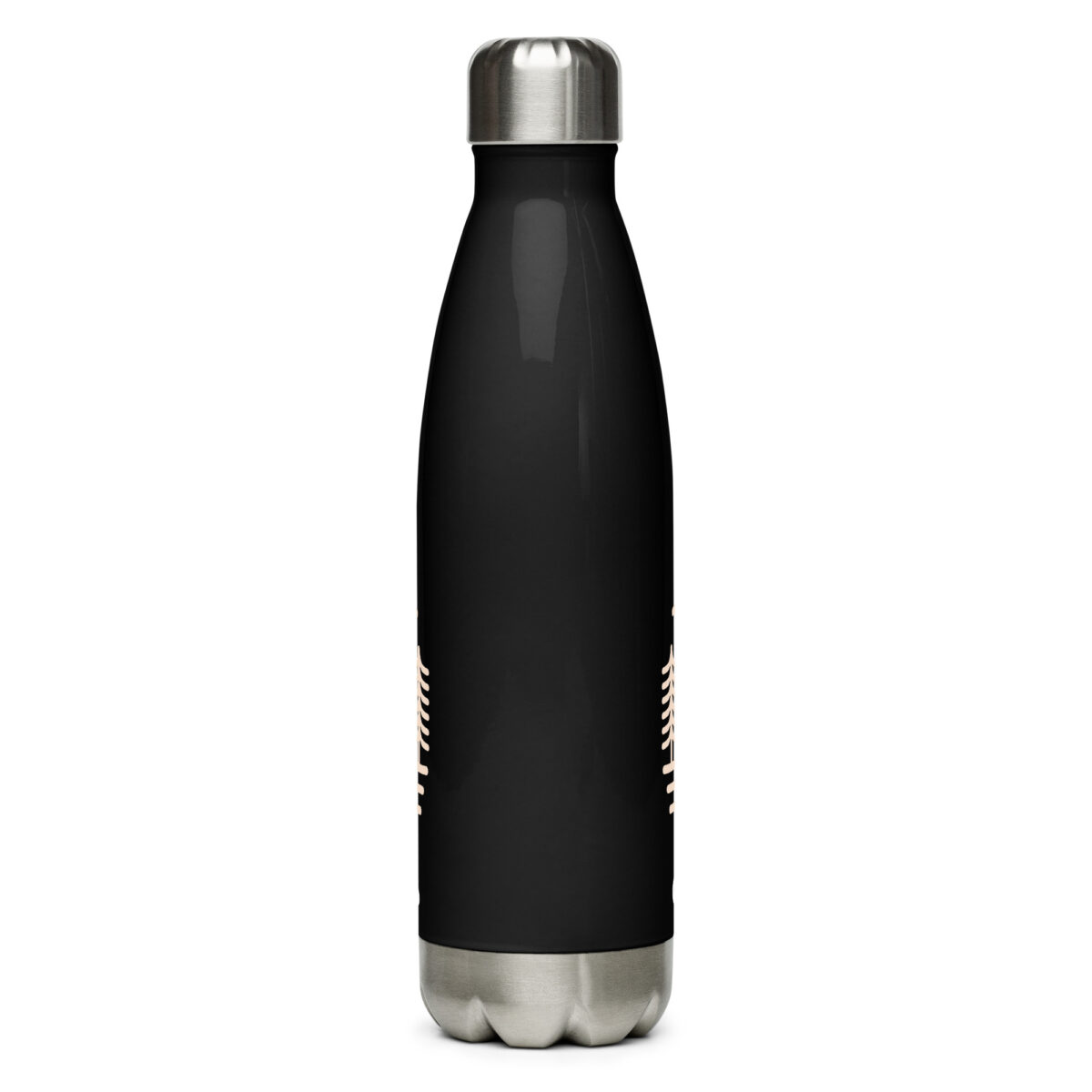 stainless steel water bottle black 17oz back 649d898db62a3