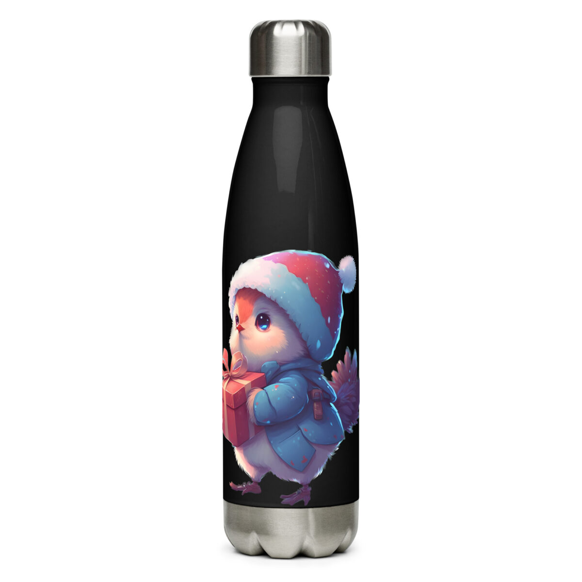 stainless steel water bottle black 17oz front 6499d116d00ee