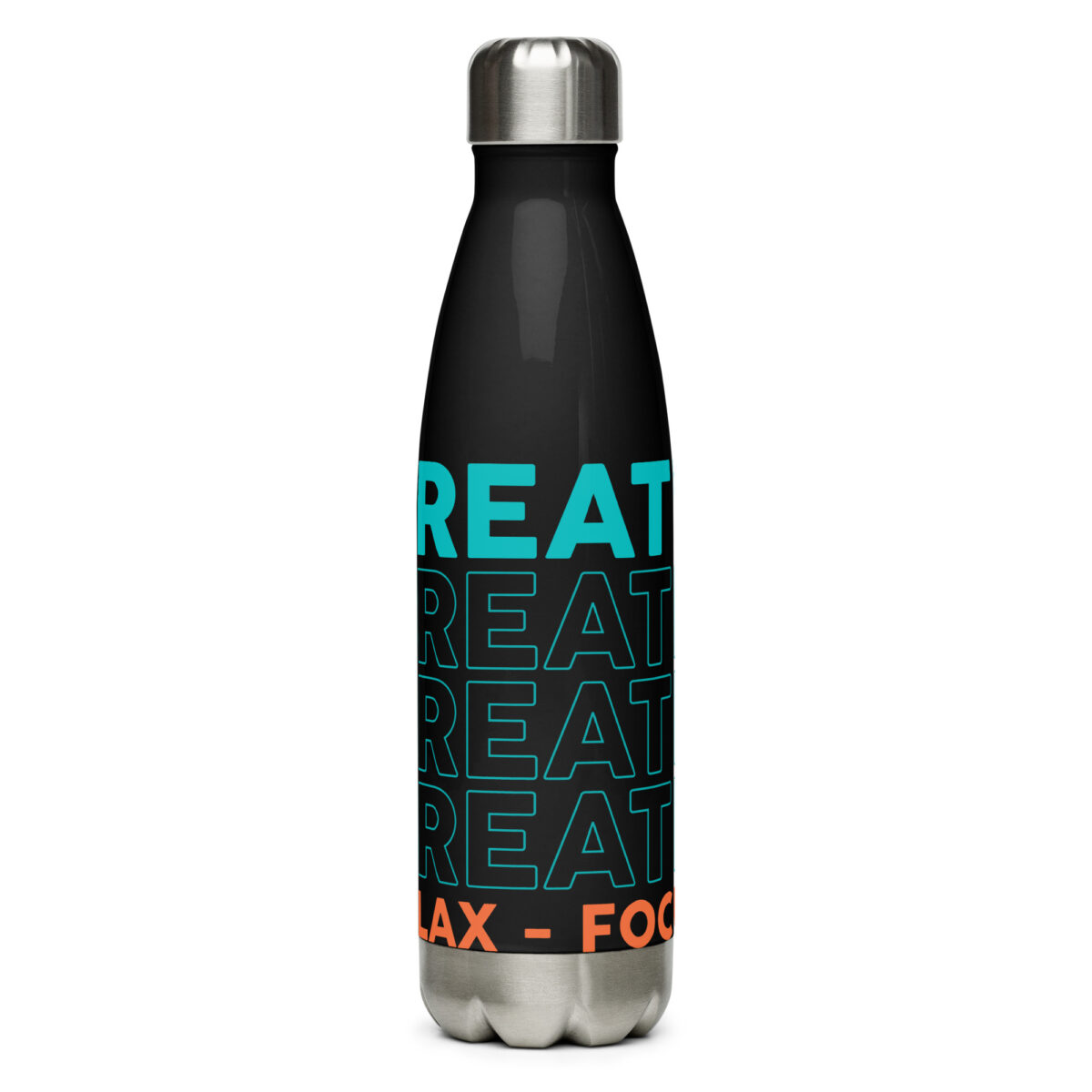 stainless steel water bottle black 17oz front 649ac41d07b4f