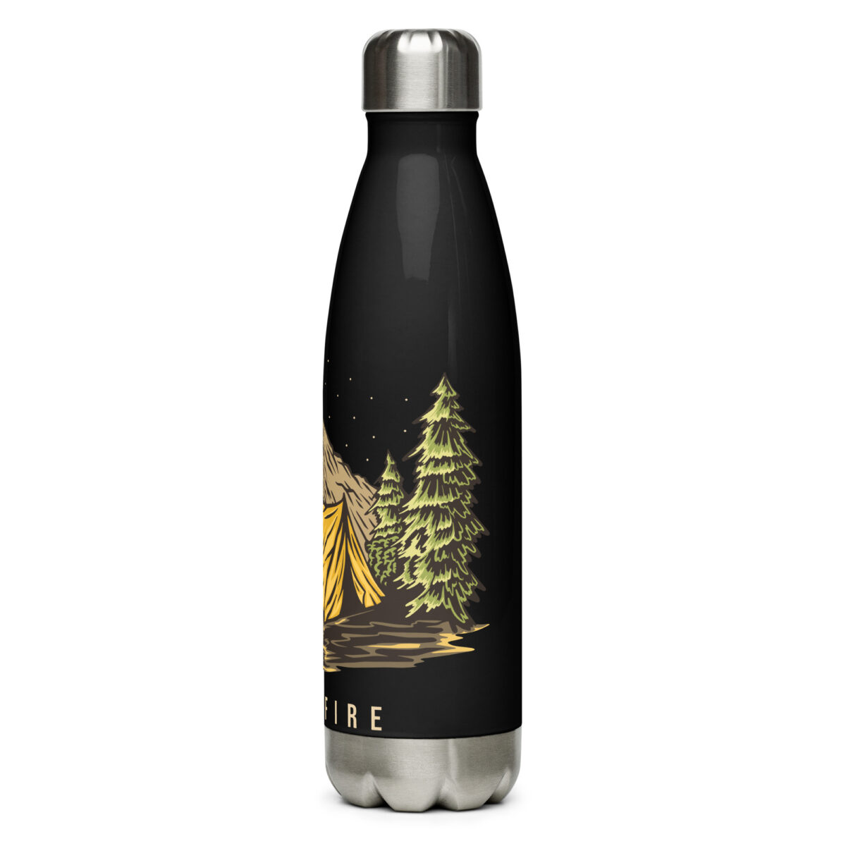 stainless steel water bottle black 17oz left 649997ea003f5