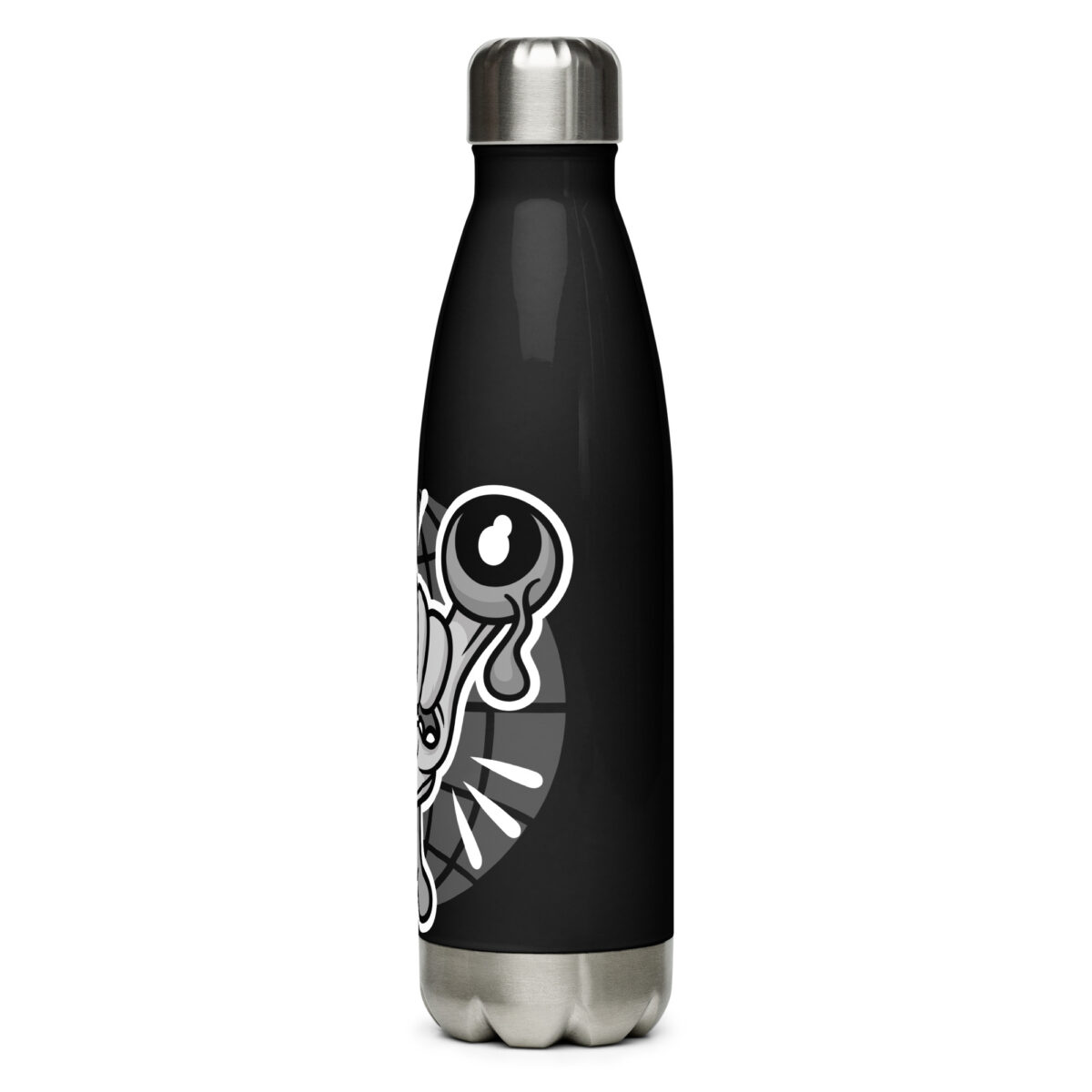 stainless steel water bottle black 17oz left 6499b79cb40a5