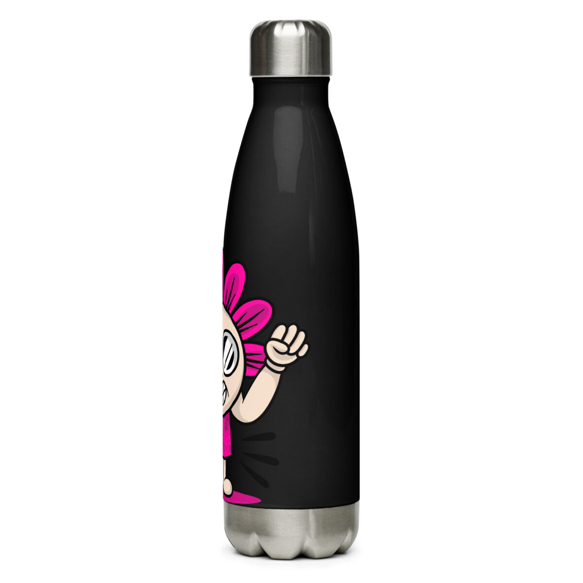 stainless steel water bottle black 17oz left 6499bcbf09c72