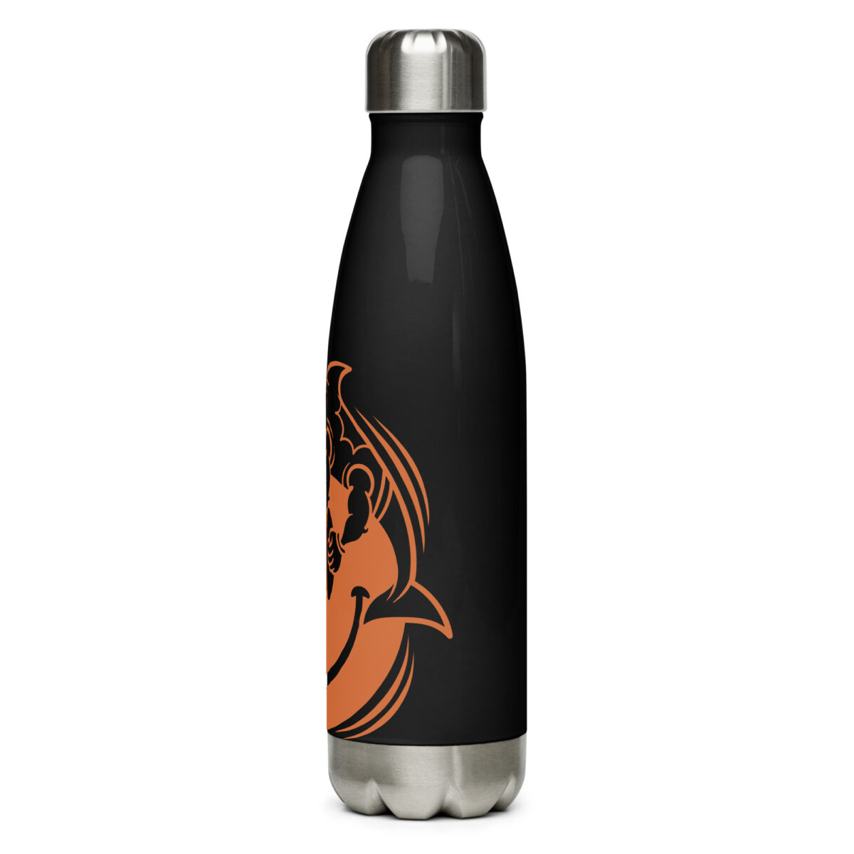 stainless steel water bottle black 17oz left 6499c12d32549