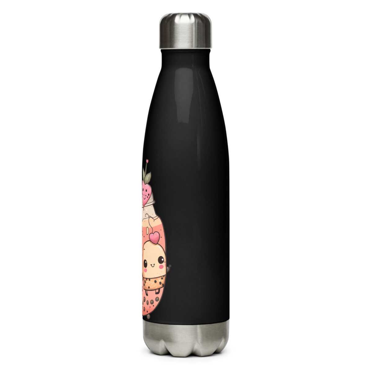 stainless steel water bottle black 17oz left 6499cee6ca890