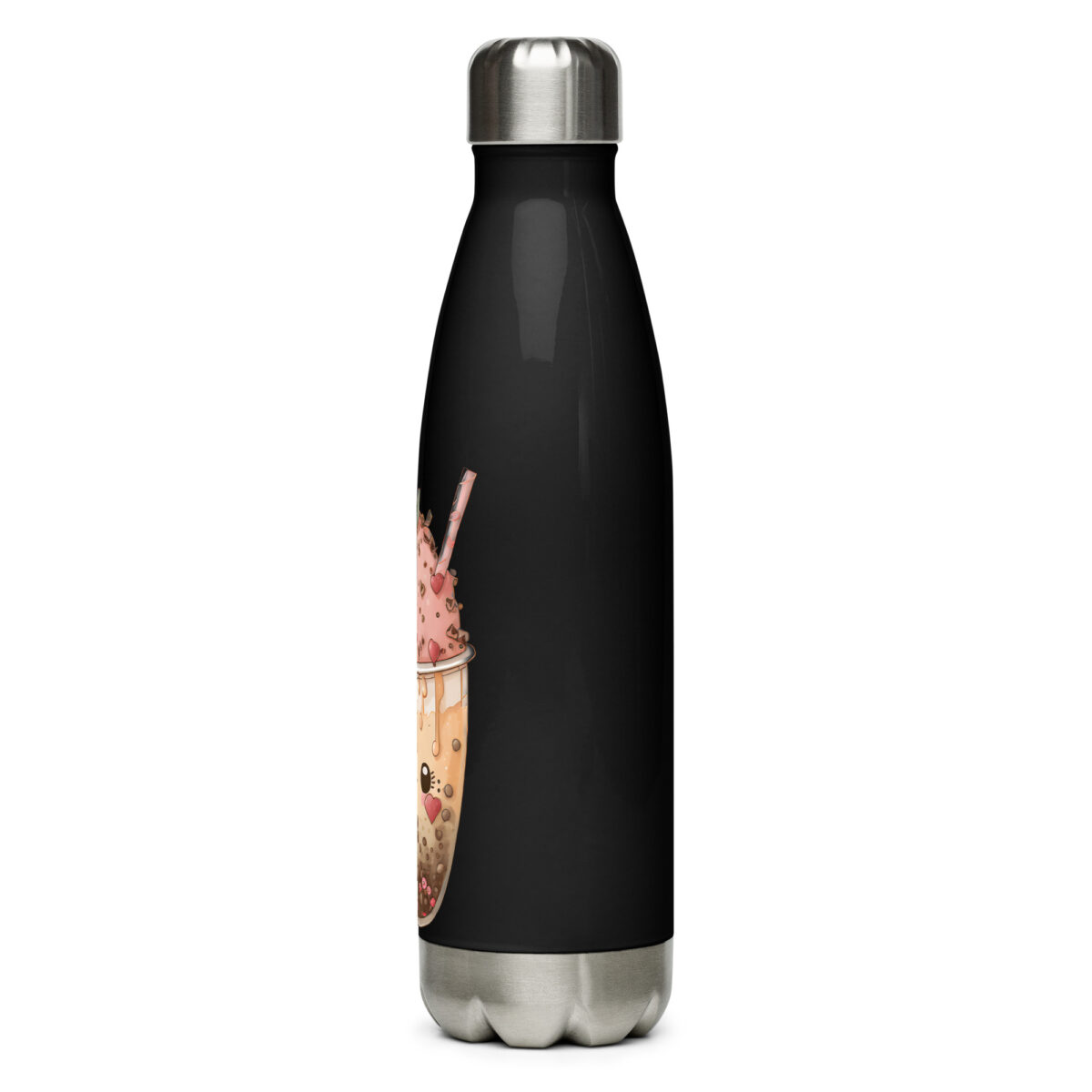 stainless steel water bottle black 17oz left 6499cf62551f1