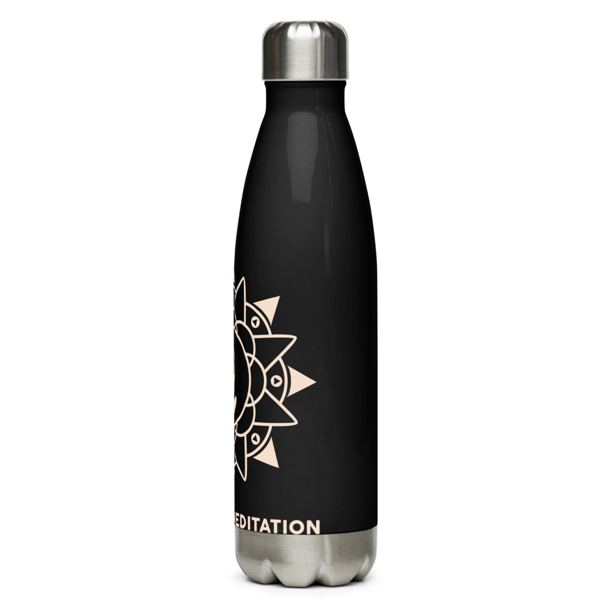 stainless steel water bottle black 17oz left 649ab9f8da68b