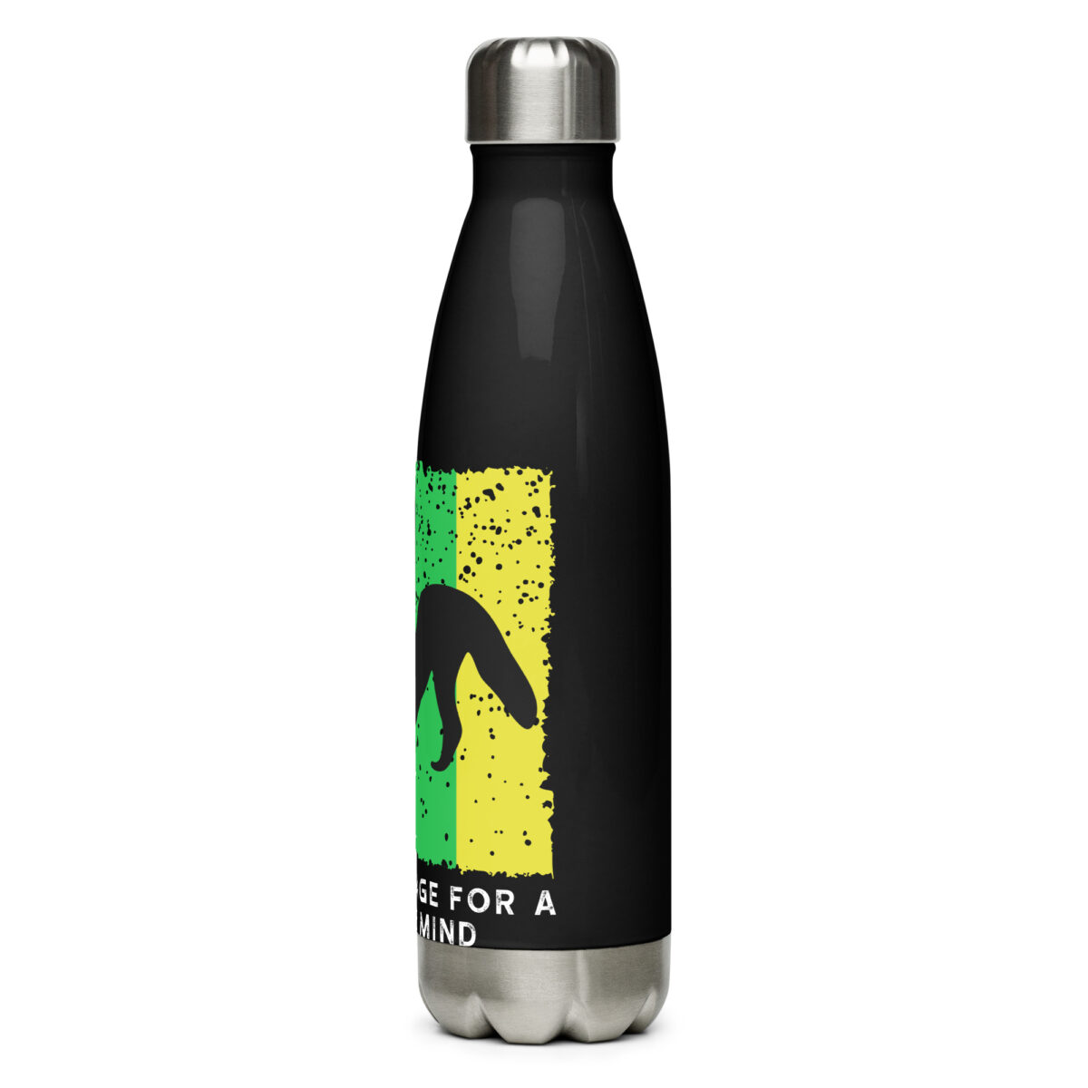 stainless steel water bottle black 17oz left 649aba5f65343