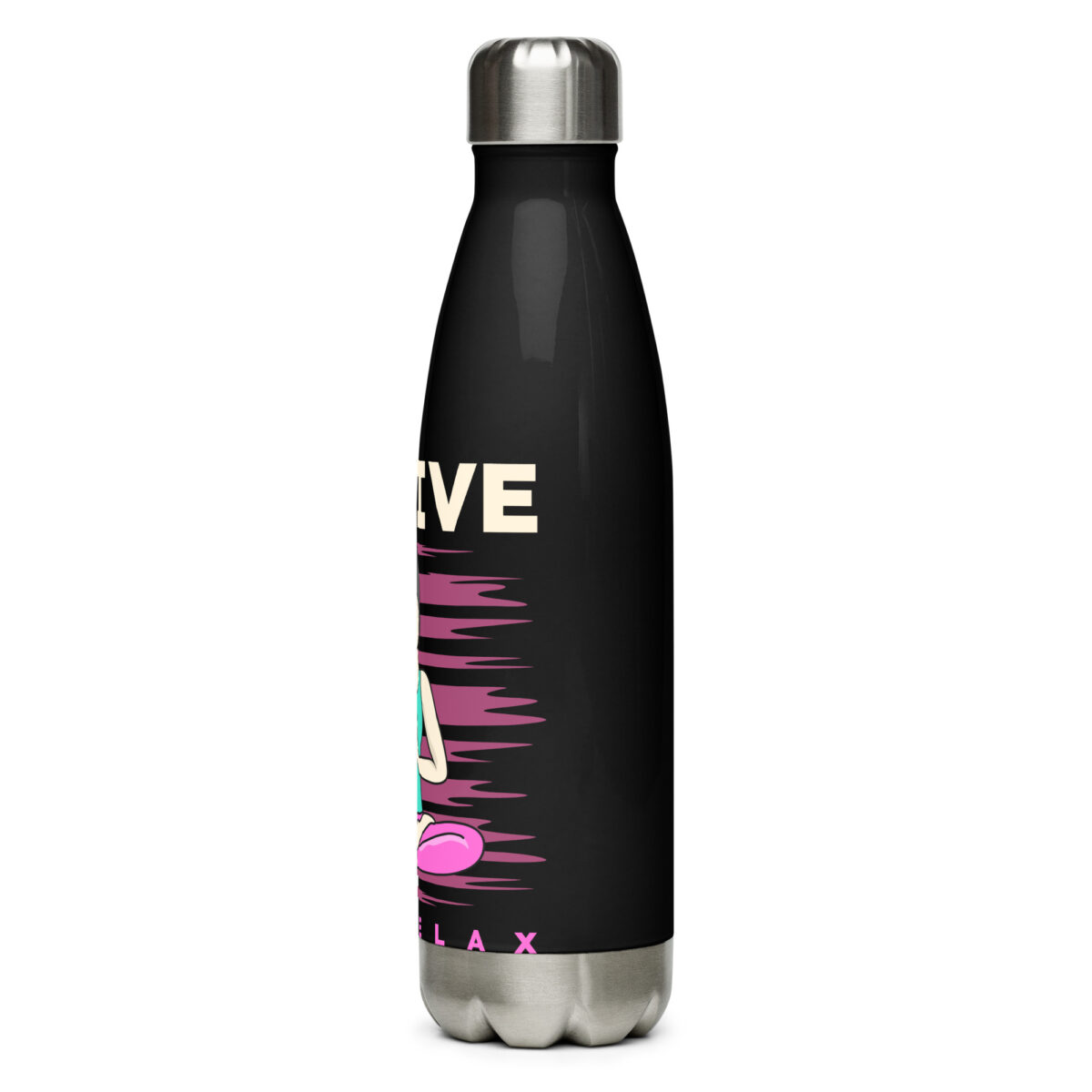 stainless steel water bottle black 17oz left 649abaf0ee06c