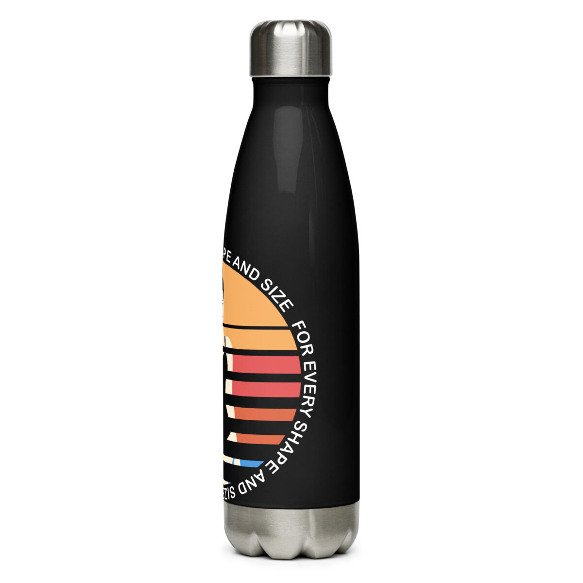 stainless steel water bottle black 17oz left 649ac1275b4be