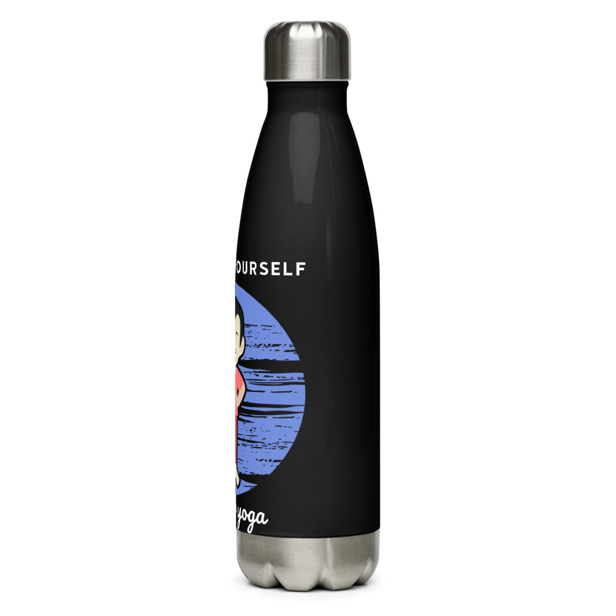 stainless steel water bottle black 17oz left 649ac1e3bd86f