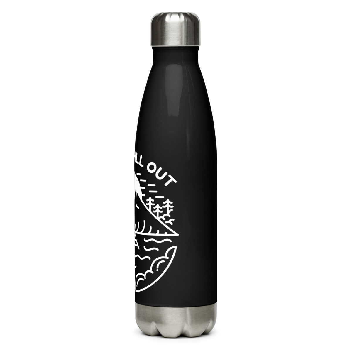 stainless steel water bottle black 17oz left 649d83fd5cc55