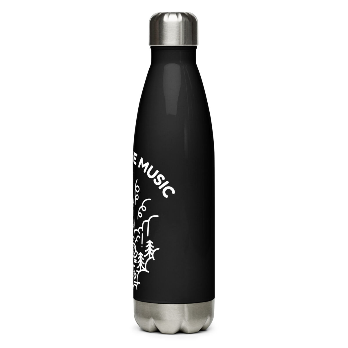 stainless steel water bottle black 17oz left 649d89ea5cbc1