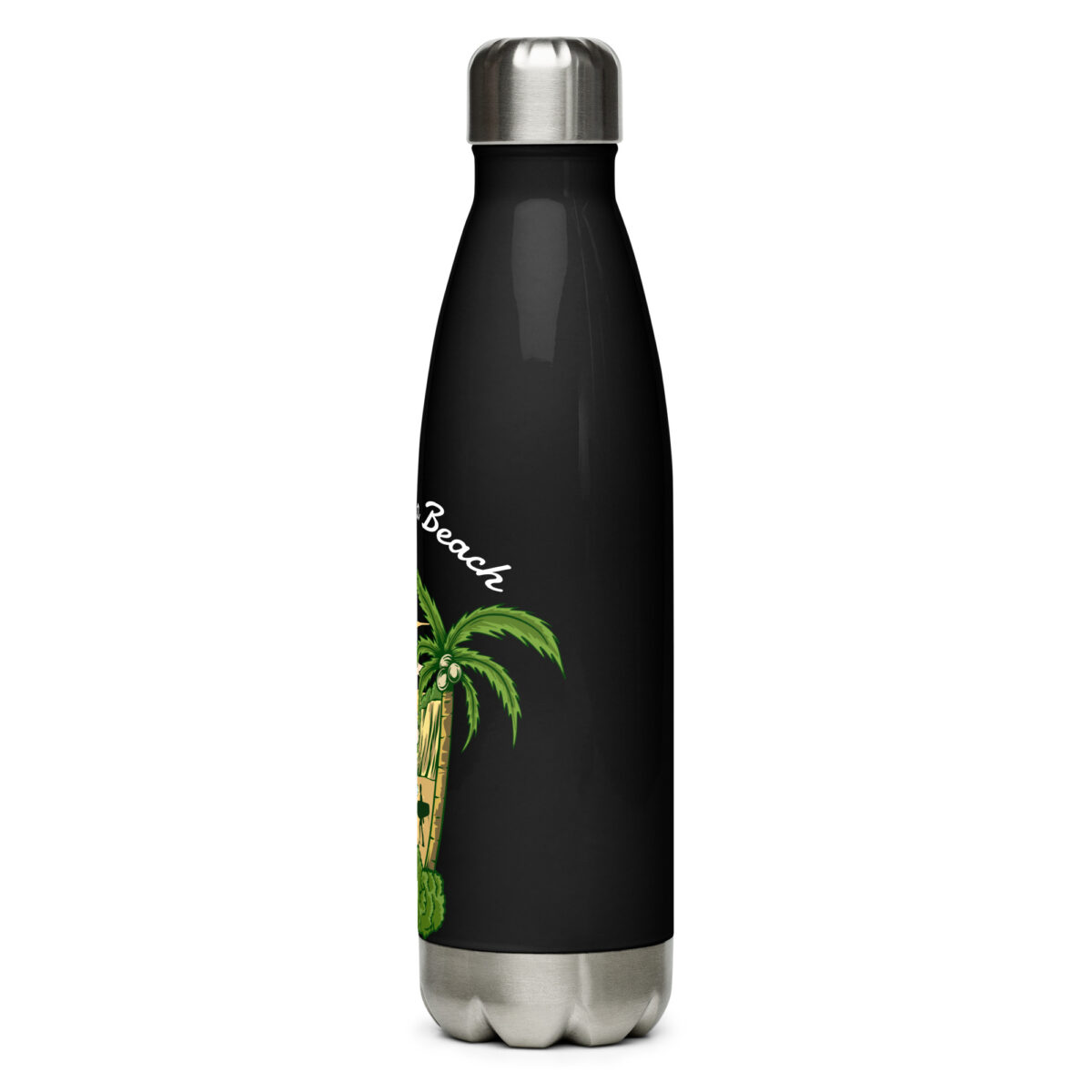 stainless steel water bottle black 17oz left 649dae62df042