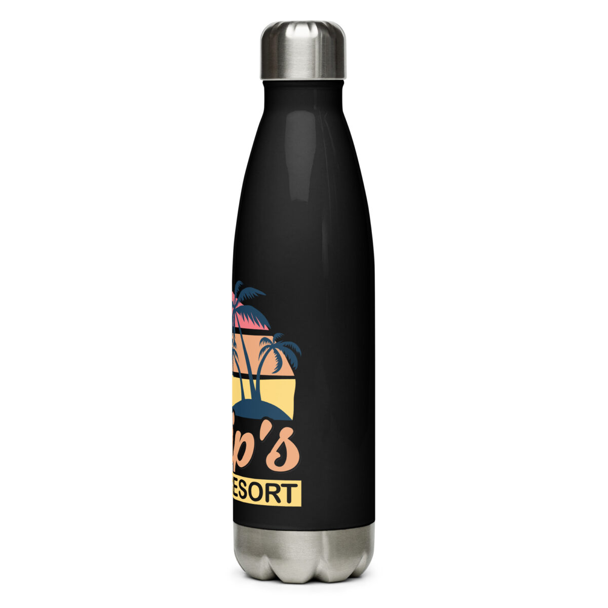 stainless steel water bottle black 17oz left 649db591ef92e