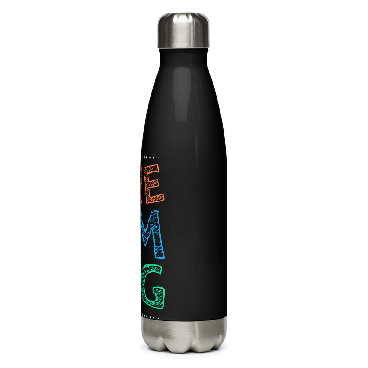 stainless steel water bottle black 17oz left 649dc1b23e8ec