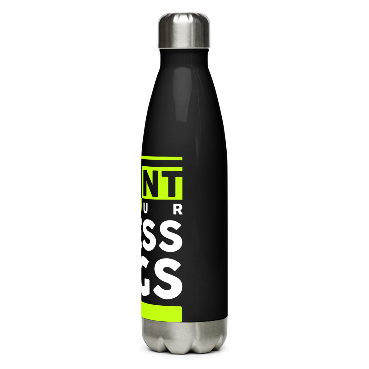 stainless steel water bottle black 17oz left 649dc214958d2