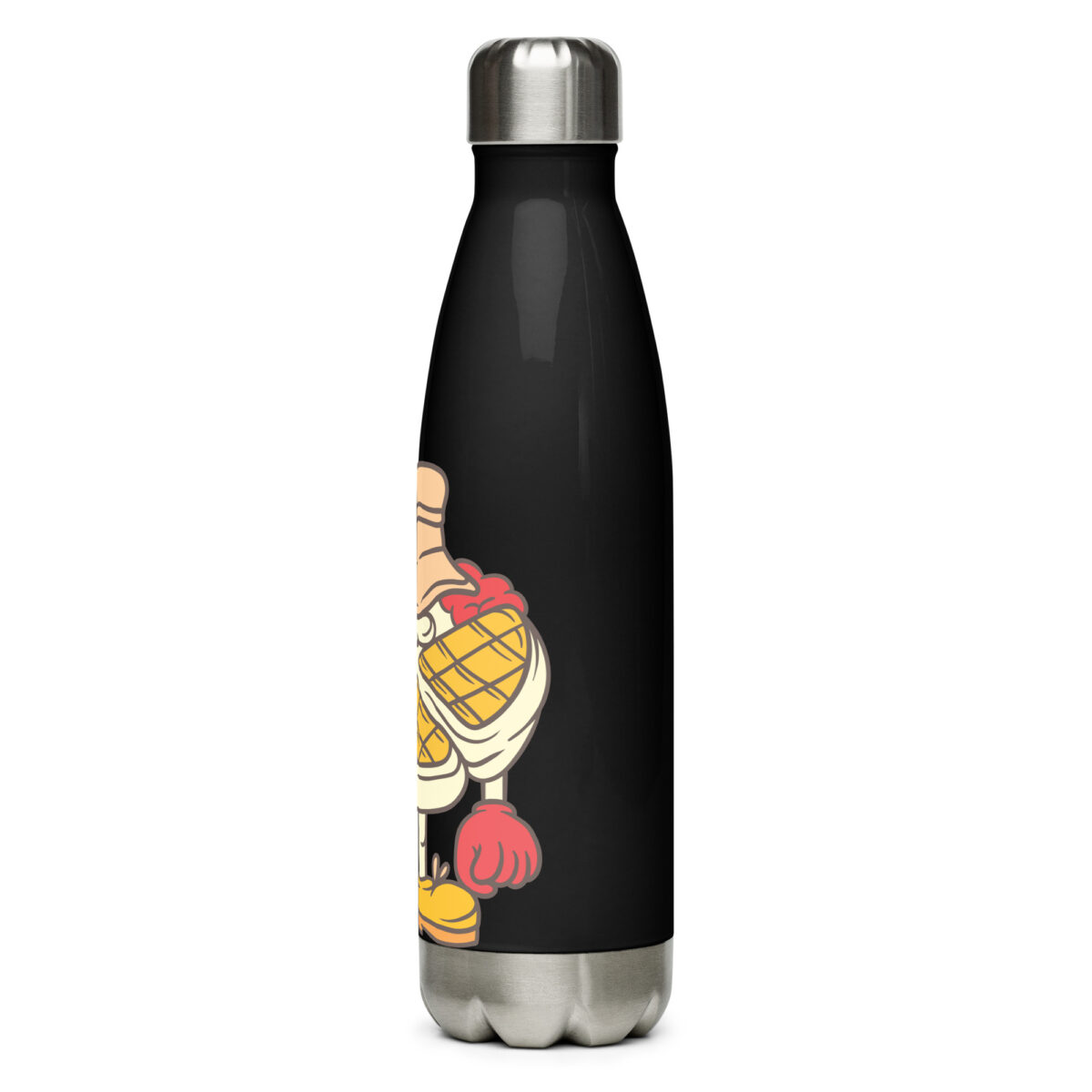 stainless steel water bottle black 17oz left 649eb849bfec3