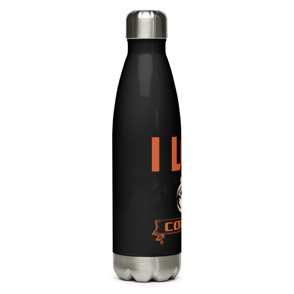 stainless steel water bottle black 17oz right 649554b675dd6