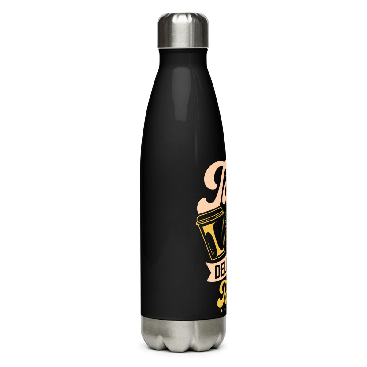 stainless steel water bottle black 17oz right 6499837f87435