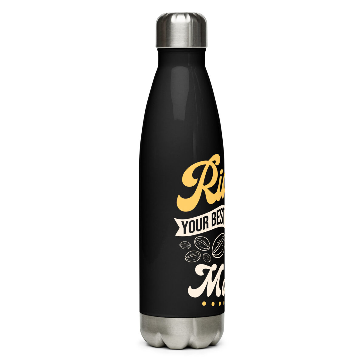 stainless steel water bottle black 17oz right 649986ed0e62c