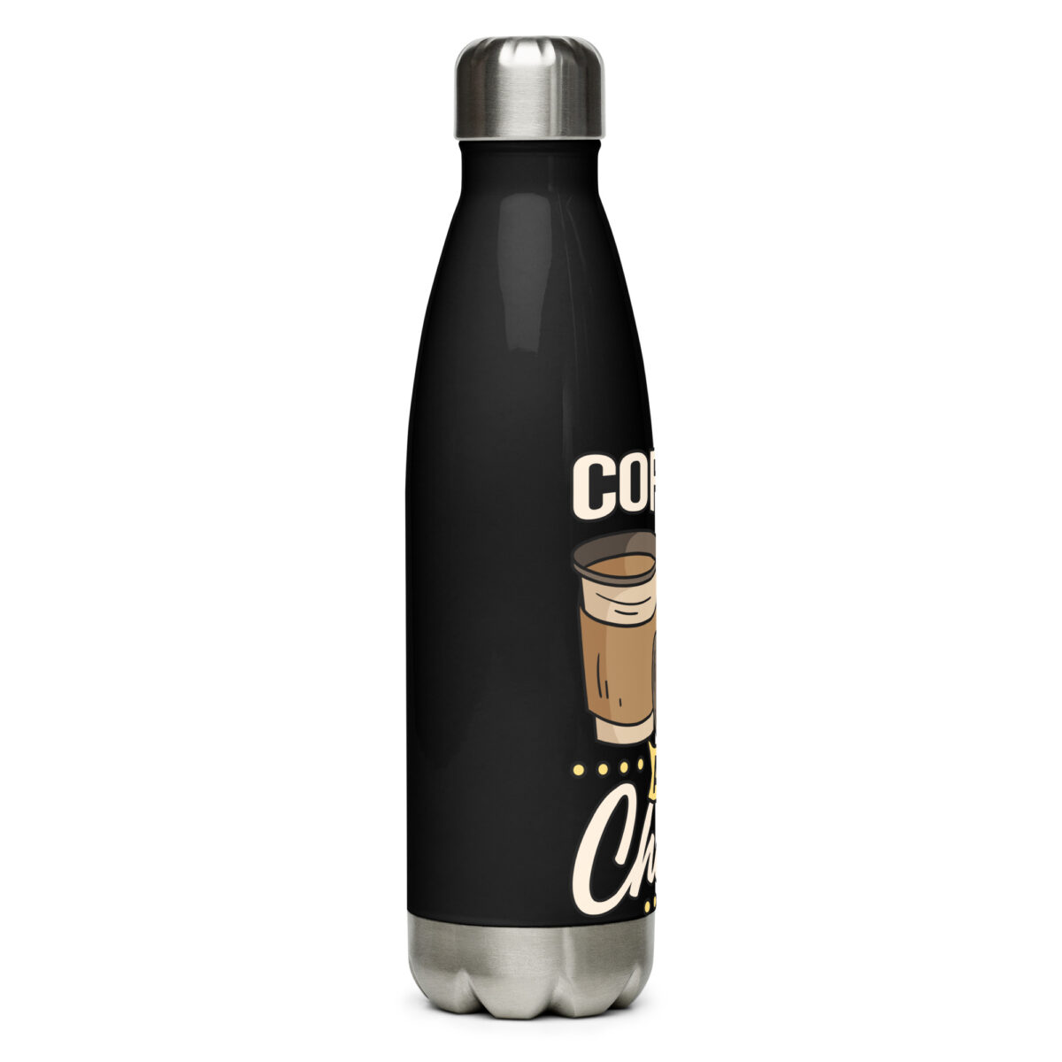 stainless steel water bottle black 17oz right 649988e06341e