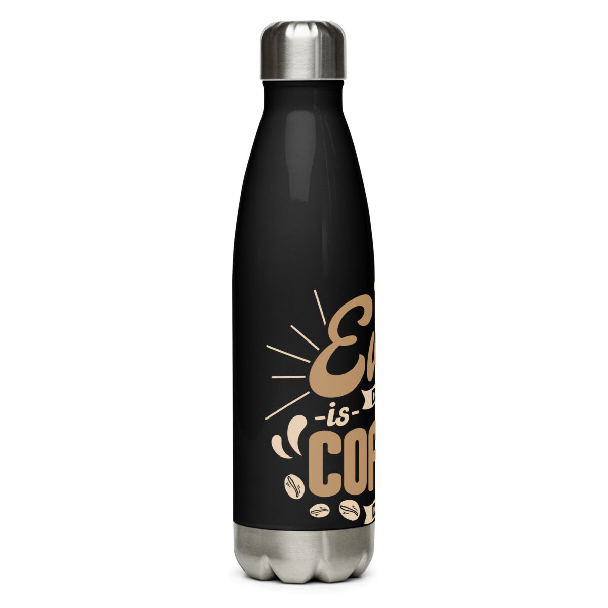 stainless steel water bottle black 17oz right 64998a0799ecb