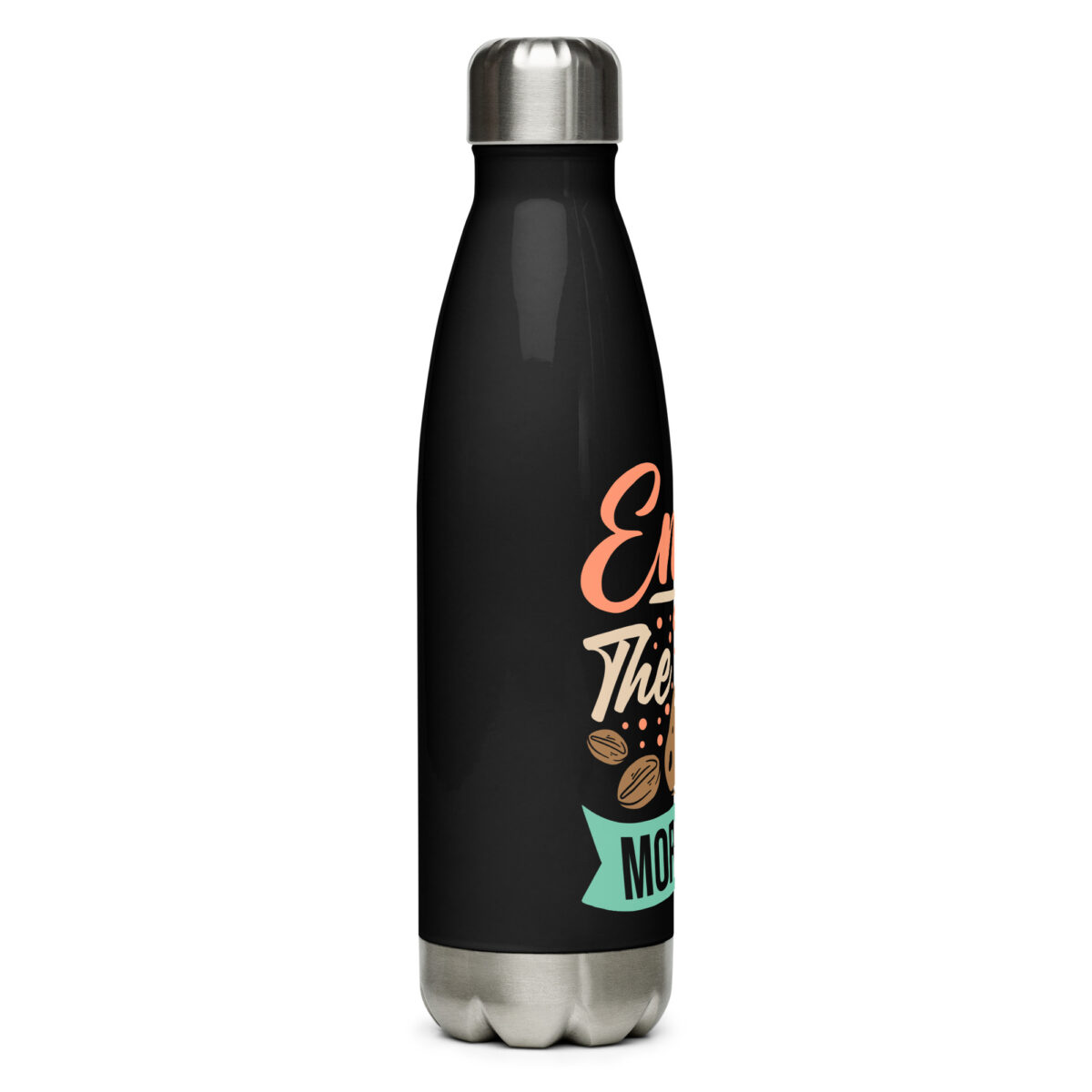 stainless steel water bottle black 17oz right 64998a8a0badd