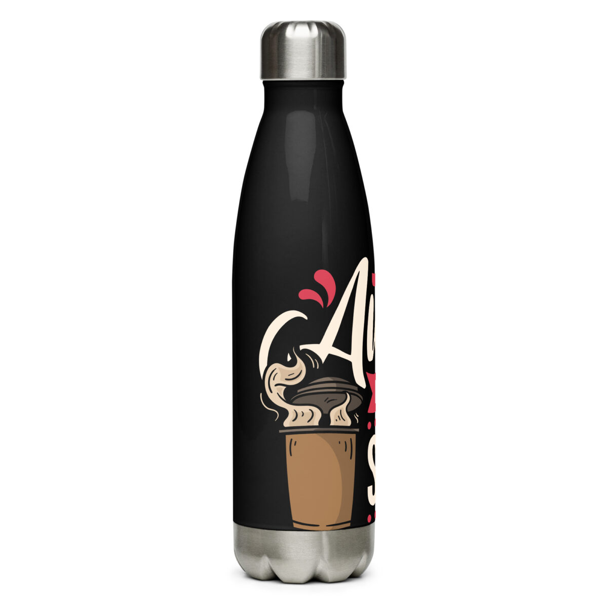 stainless steel water bottle black 17oz right 649992aa1b60f