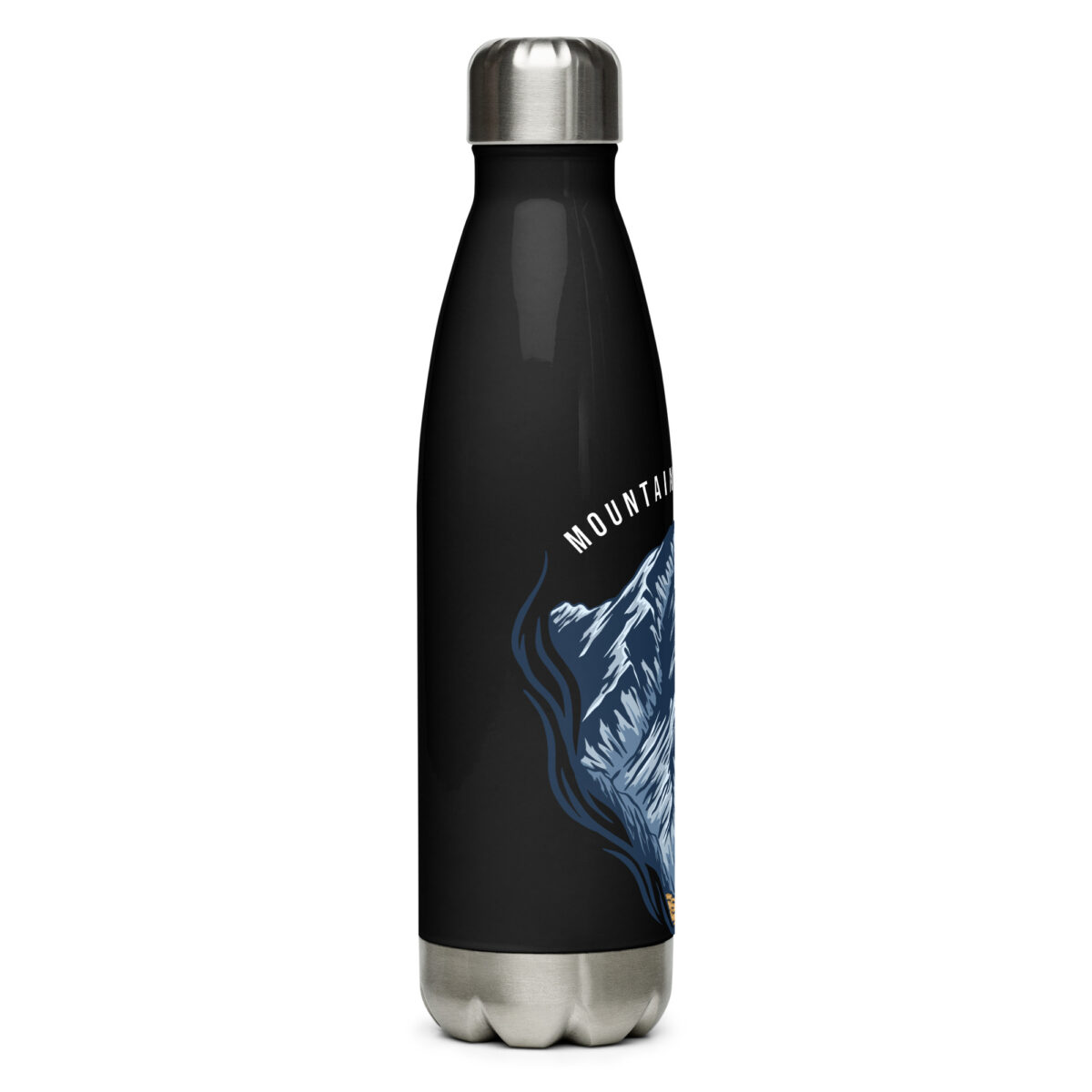 stainless steel water bottle black 17oz right 649996a6b5c67