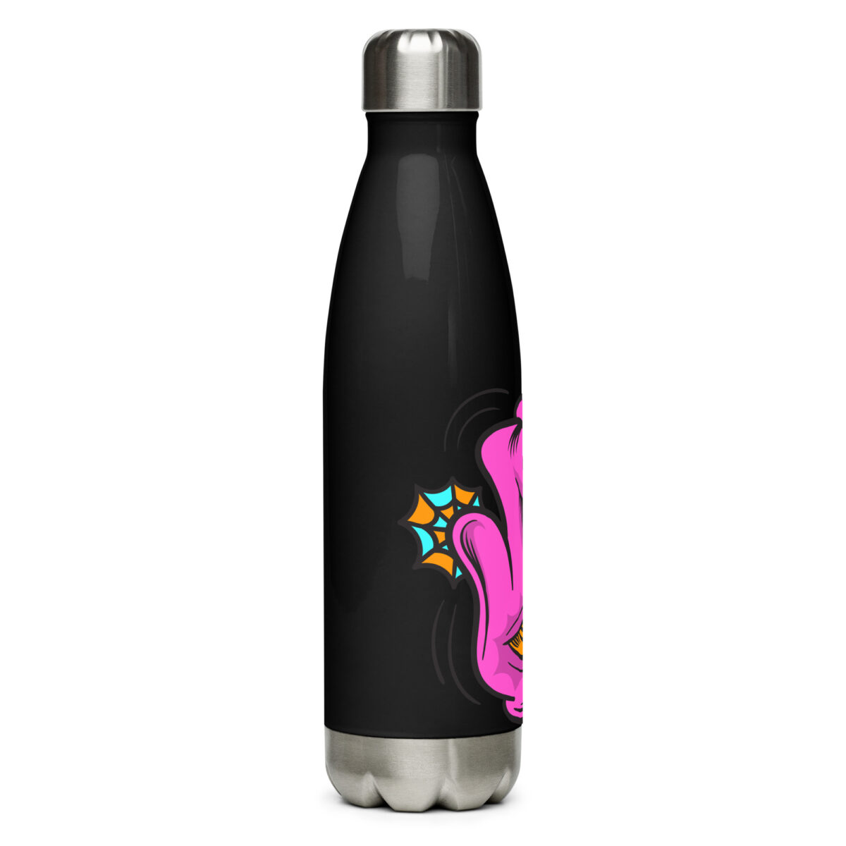 stainless steel water bottle black 17oz right 6499c4544ab3e