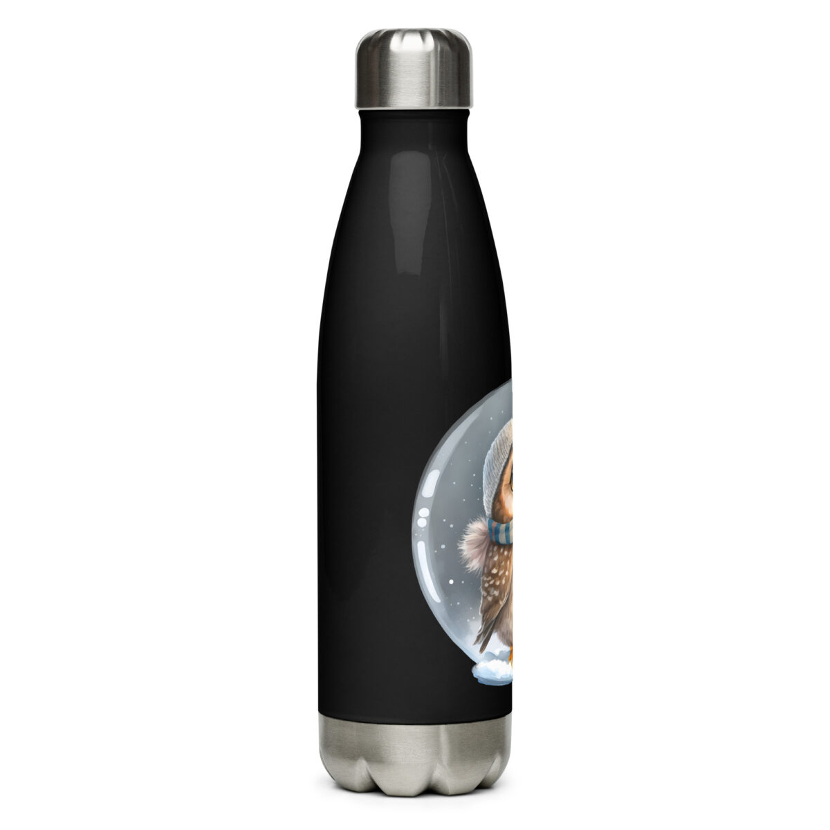 stainless steel water bottle black 17oz right 6499cb34985ec