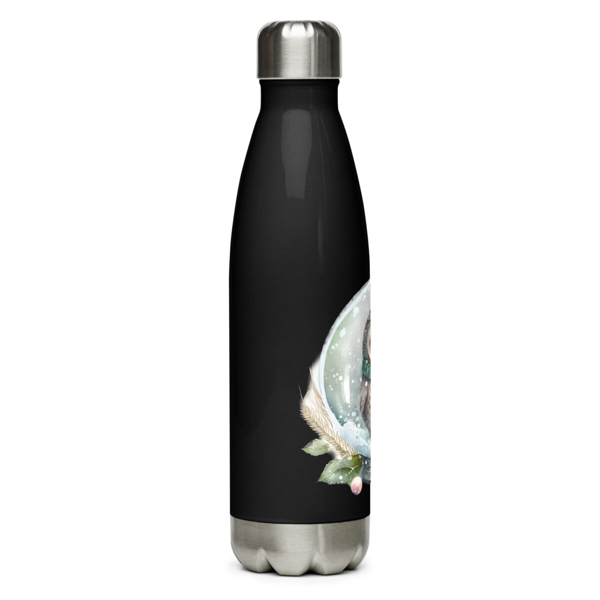 stainless steel water bottle black 17oz right 6499cc3f43526