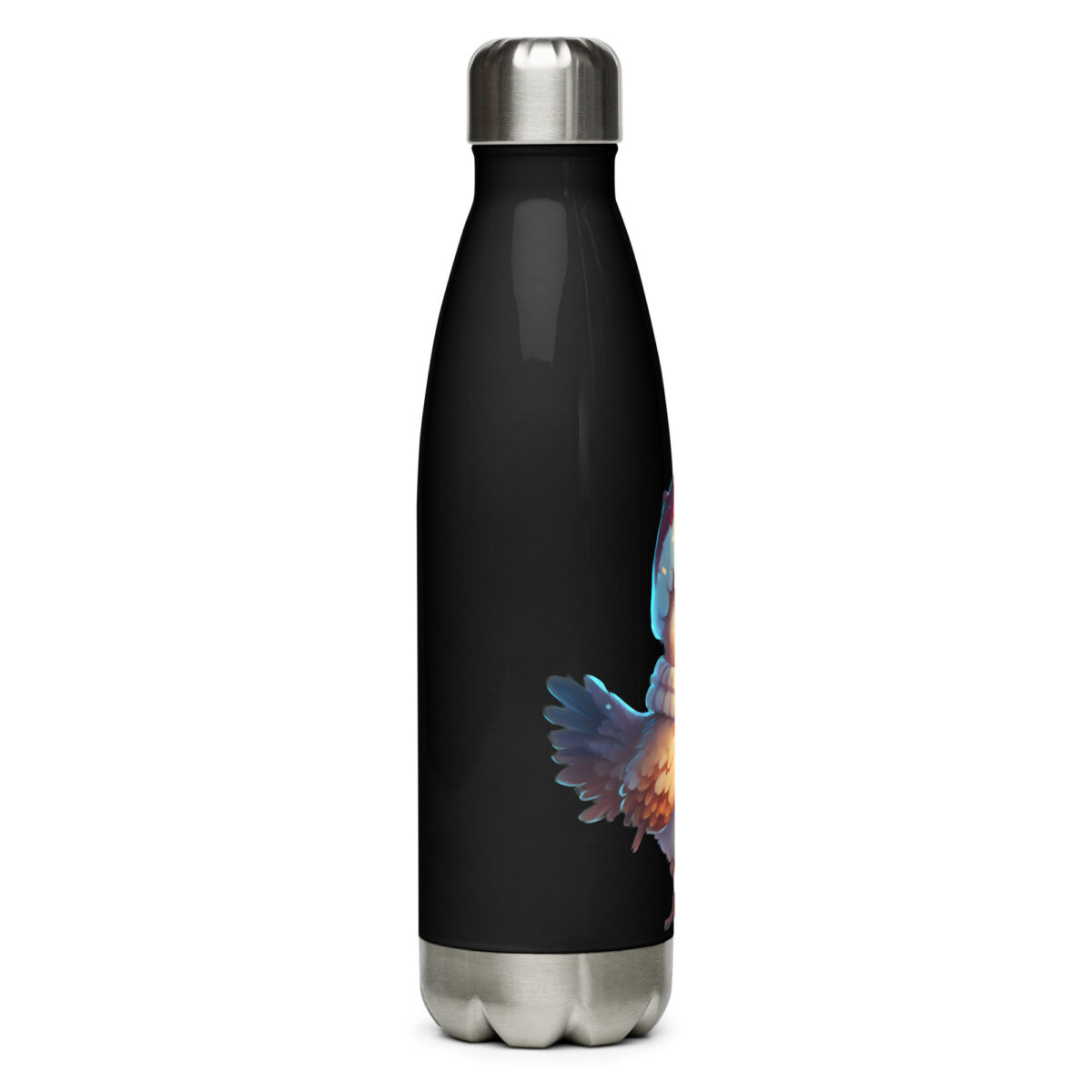 stainless steel water bottle black 17oz right 6499d16395aca