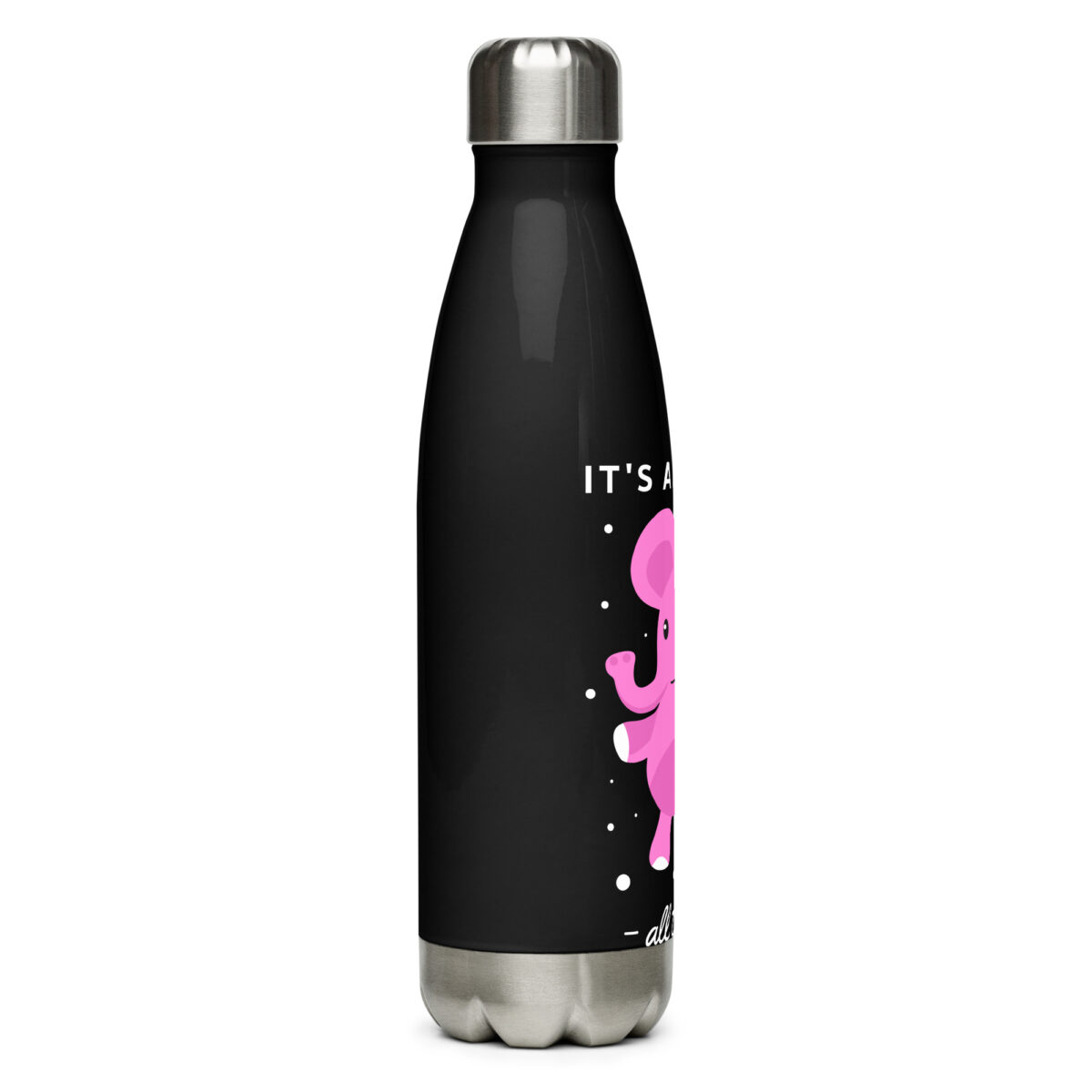 stainless steel water bottle black 17oz right 649abed62b977