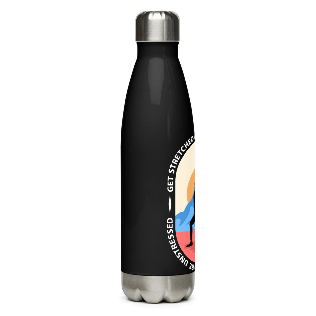 stainless steel water bottle black 17oz right 649ac05de5335