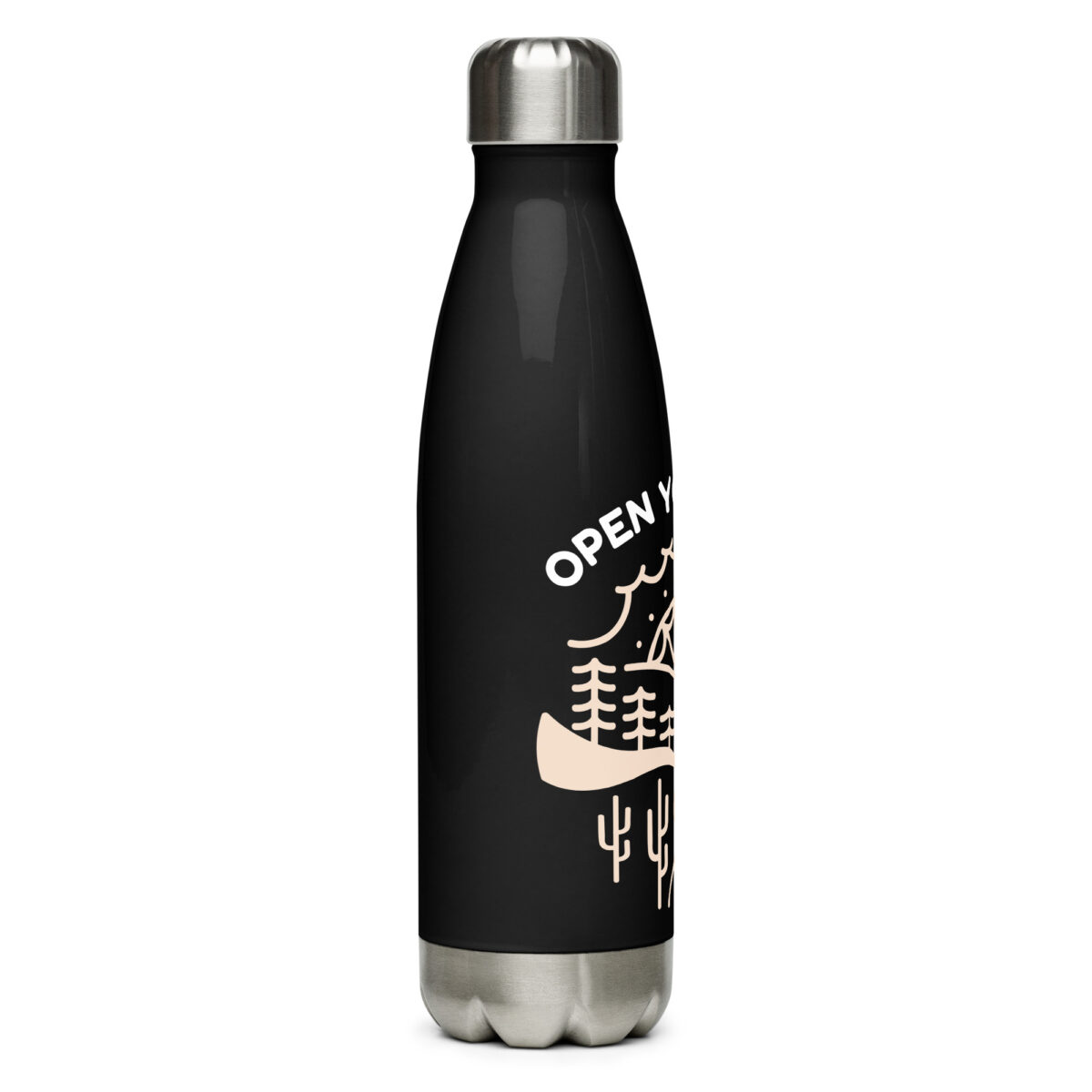 stainless steel water bottle black 17oz right 649d84bb71708