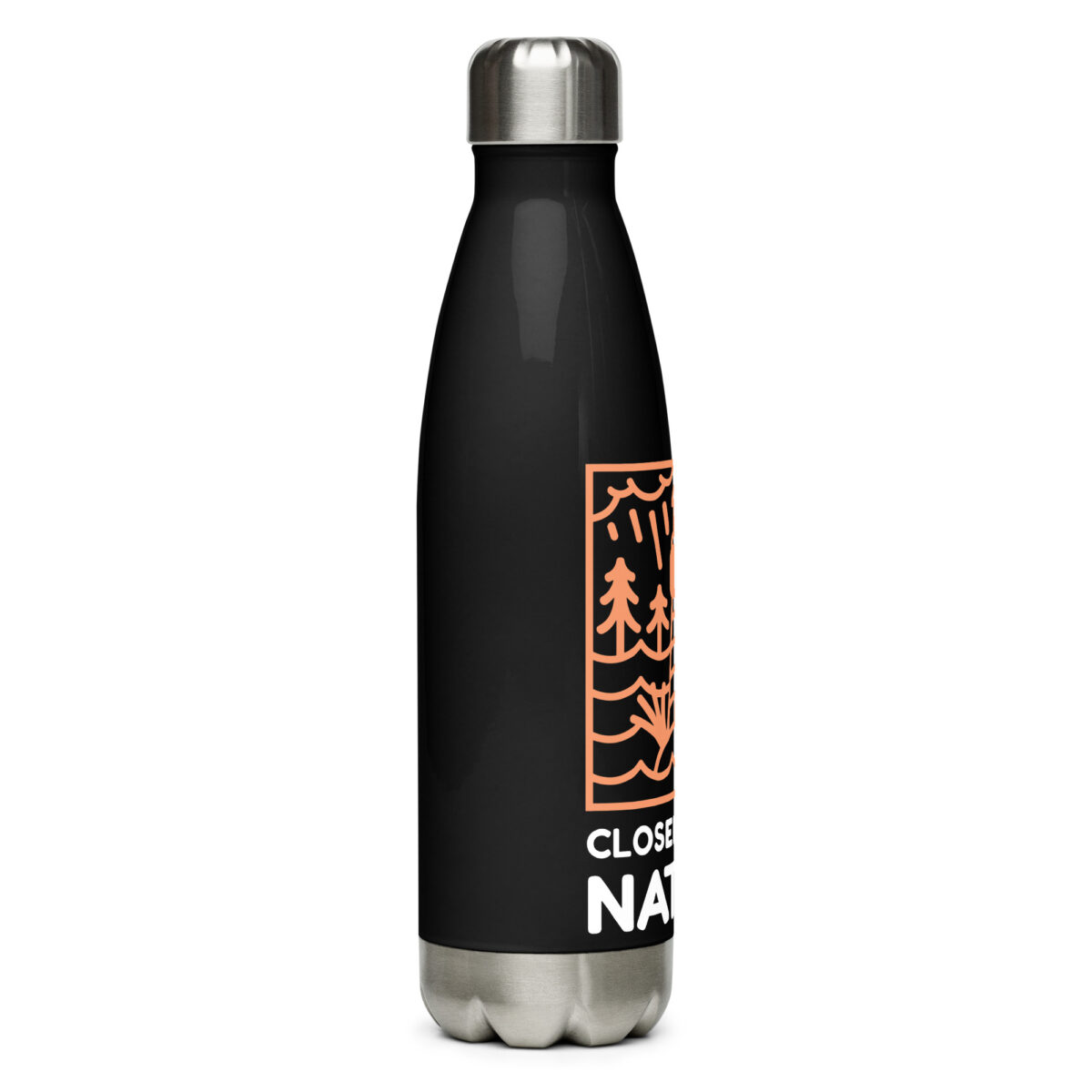 stainless steel water bottle black 17oz right 649d8bf821c27