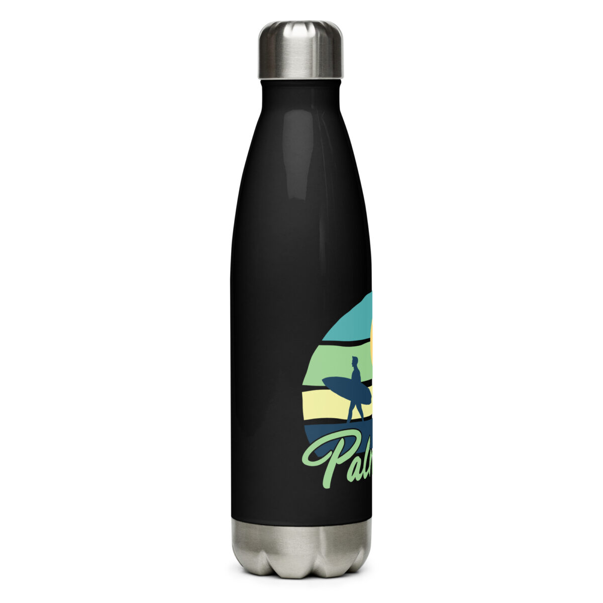 stainless steel water bottle black 17oz right 649db07ee1d1e