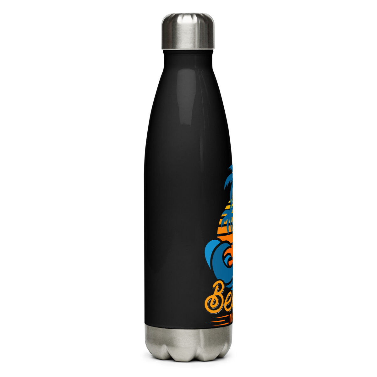 stainless steel water bottle black 17oz right 649db229d58c1