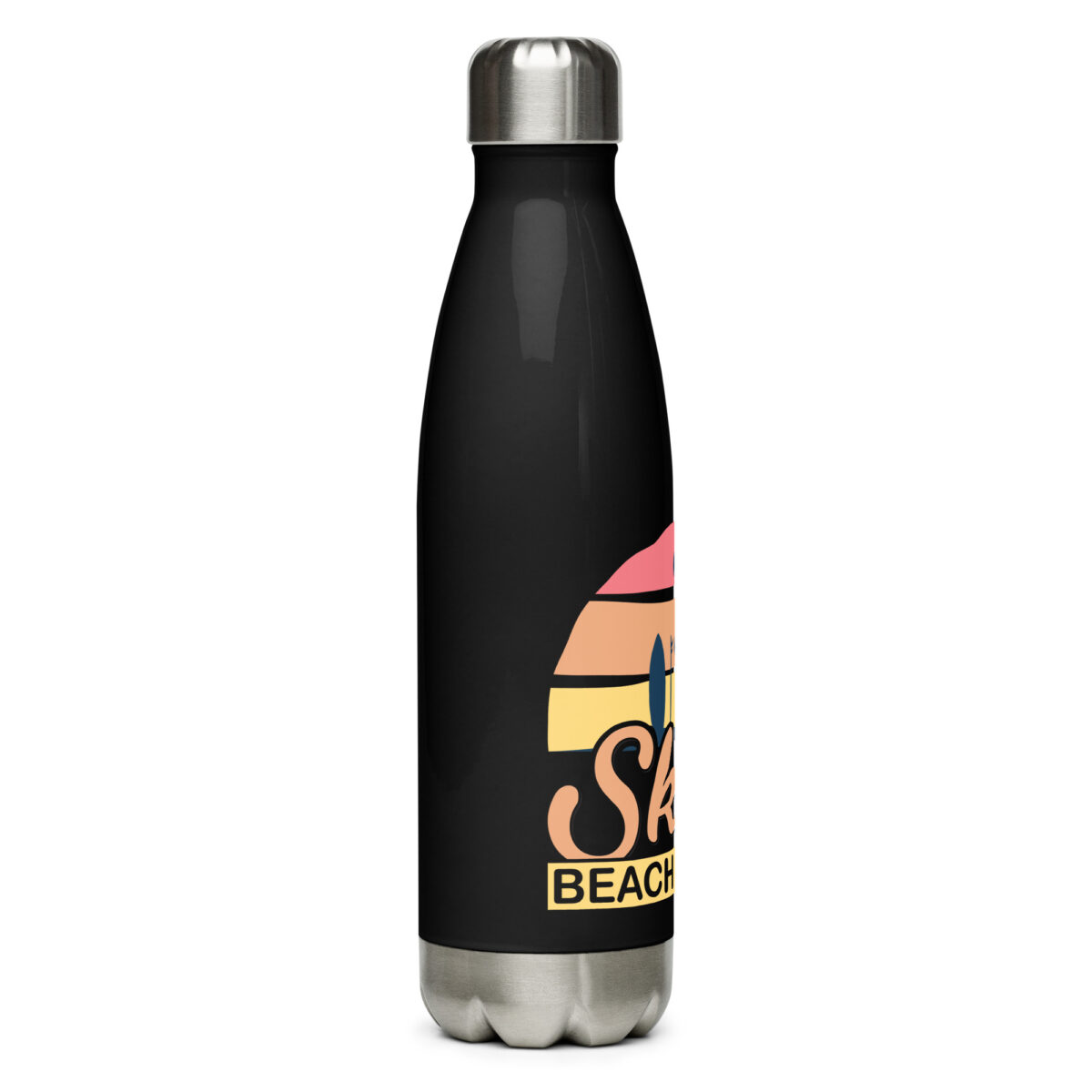 stainless steel water bottle black 17oz right 649db591ef87e