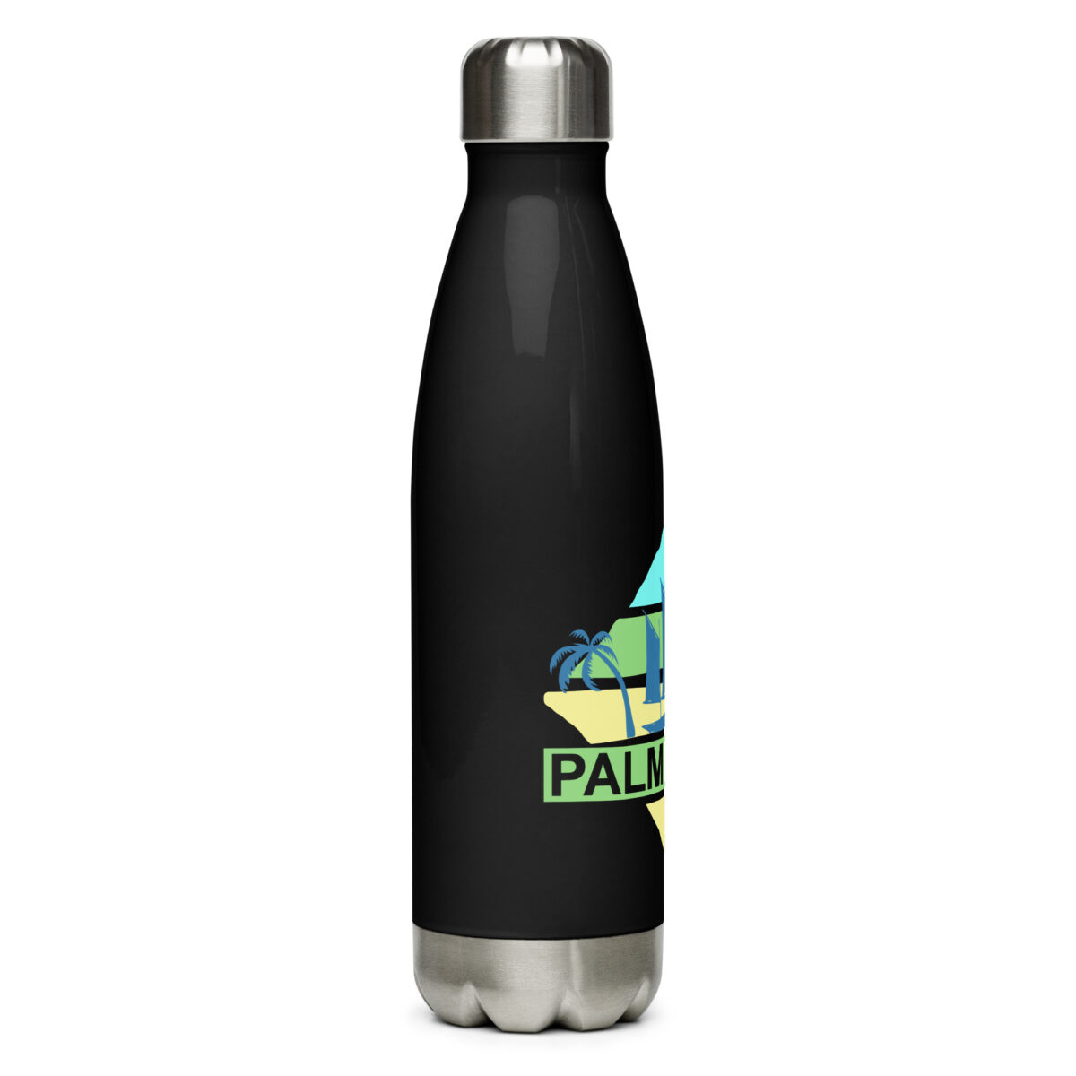 stainless steel water bottle black 17oz right 649db7510ca4c