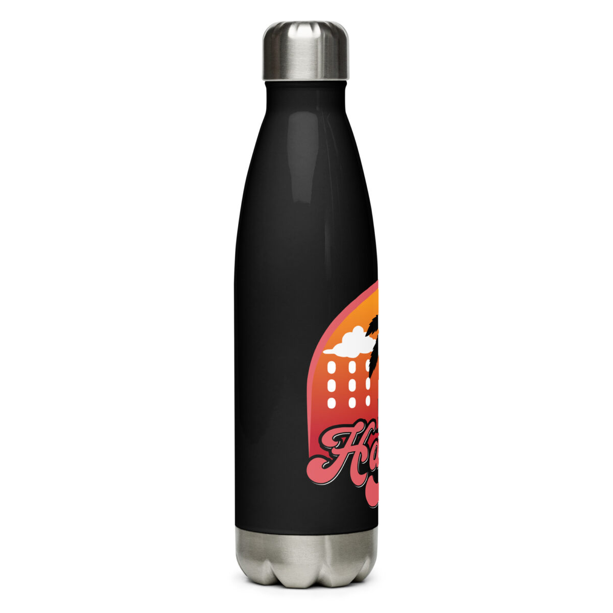 stainless steel water bottle black 17oz right 649db895c9d05