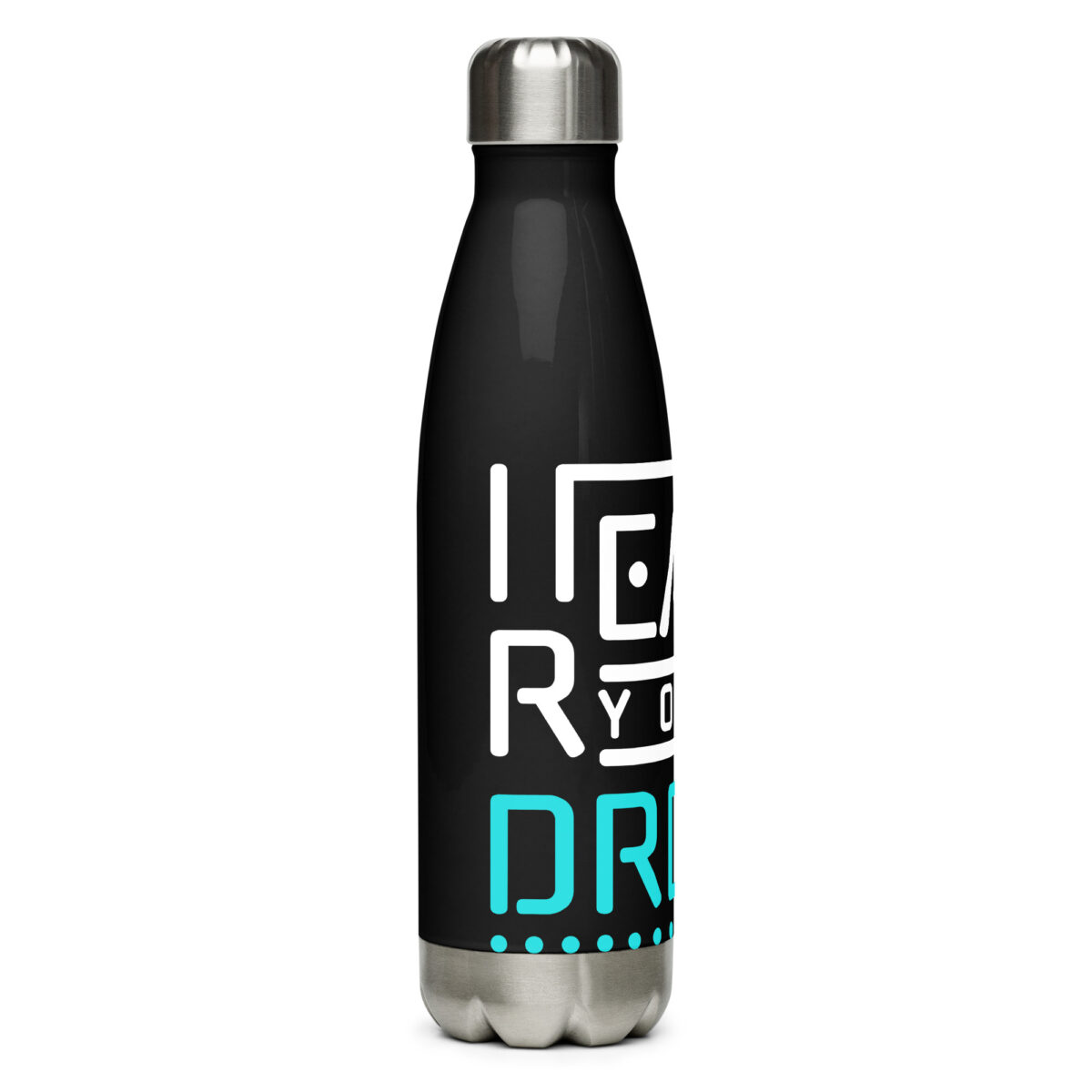 stainless steel water bottle black 17oz right 649dbd6d0fb2f