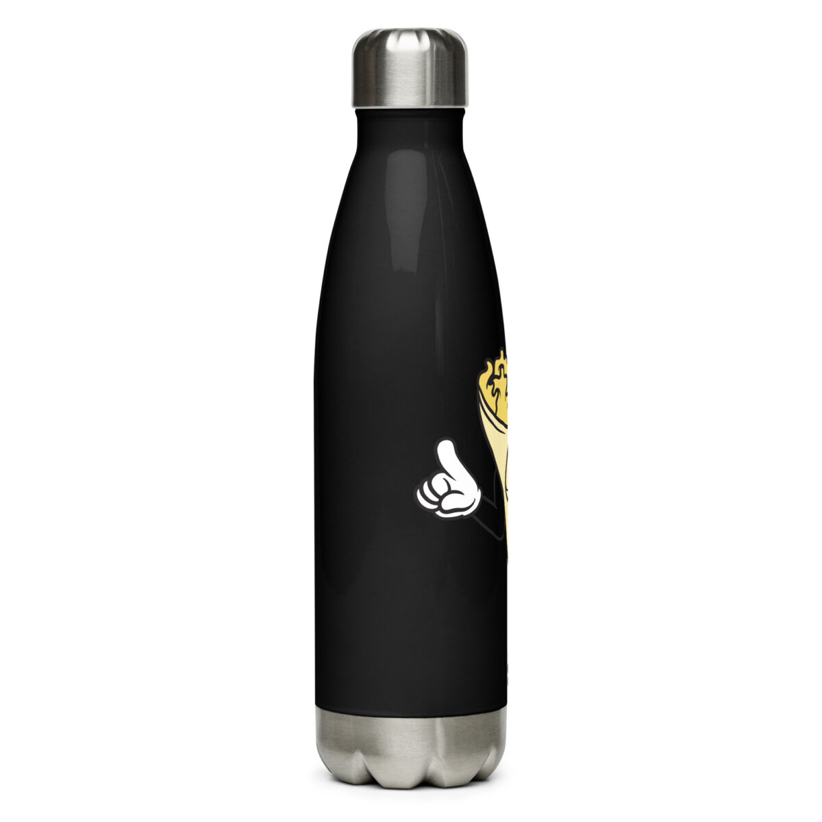 stainless steel water bottle black 17oz right 649ebced0817c