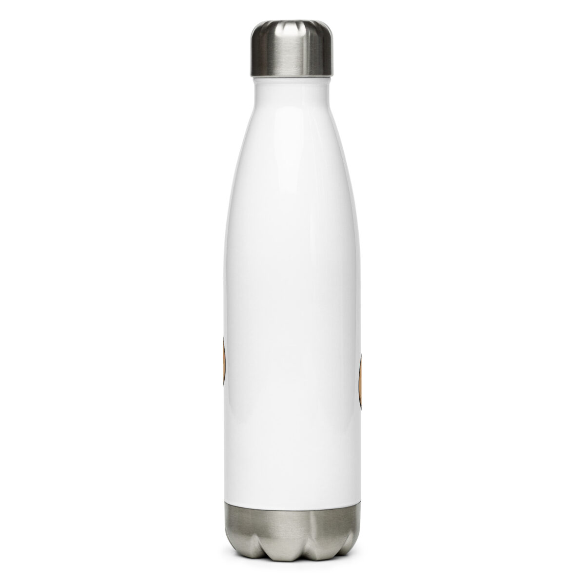 stainless steel water bottle white 17oz back 6499857c4f603