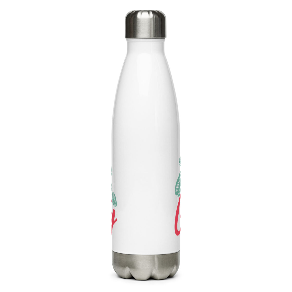 stainless steel water bottle white 17oz back 649985fb38b02